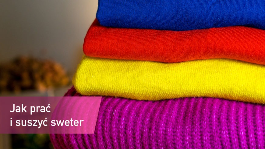 jak dbać o sweter